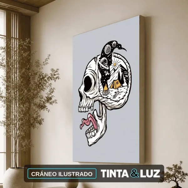 CRÁNEO ILUSTRADO