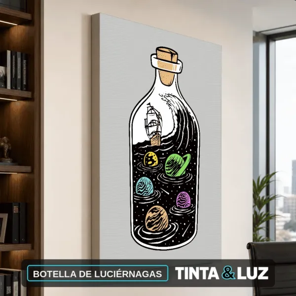 BOTELLA DE LUCIÉRNAGAS