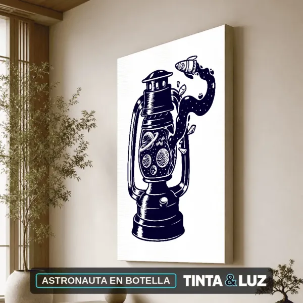 ASTRONAUTA EN BOTELLA