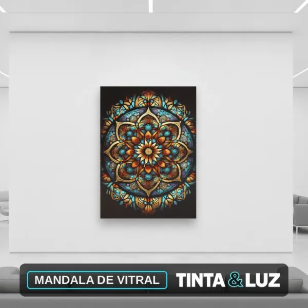 MANDALA DE VITRAL
