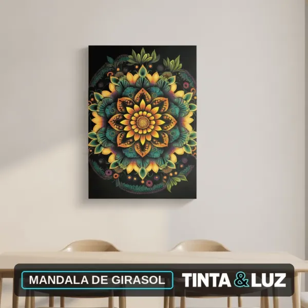 MANDALA DE GIRASOL
