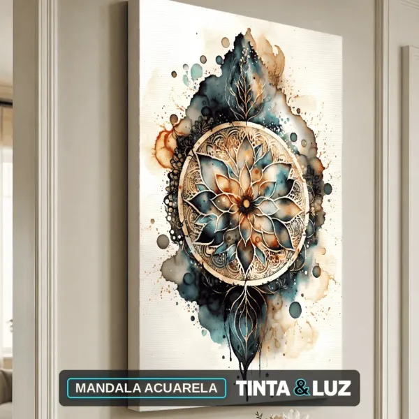MANDALA ACUARELA