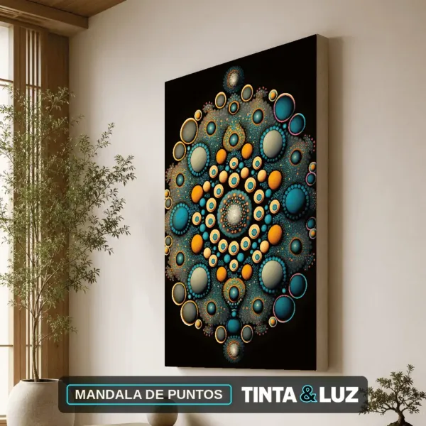 MANDALA DE PUNTOS