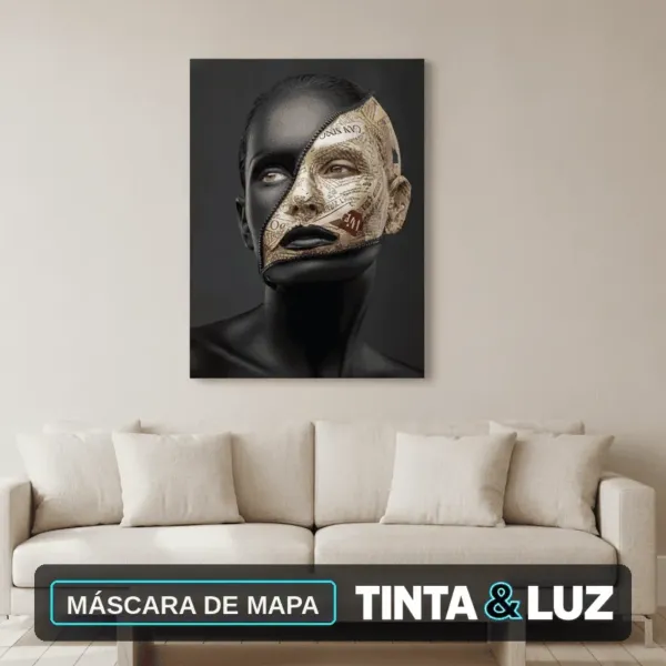 MÁSCARA DE MAPA