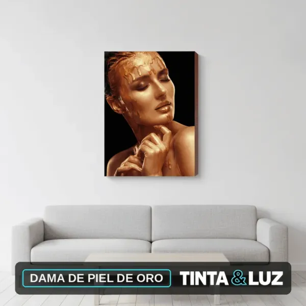 DAMA DE PIEL DE ORO