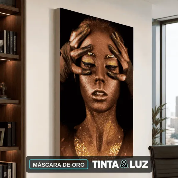 MÁSCARA DE ORO
