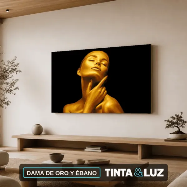 DAMA DE ORO Y ÉBANO