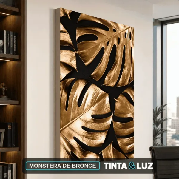 MONSTERA DE BRONCE