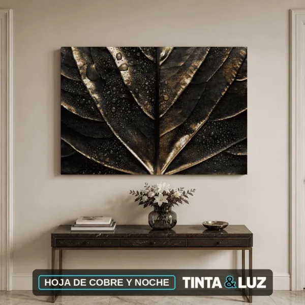HOJA DE COBRE Y NOCHE
