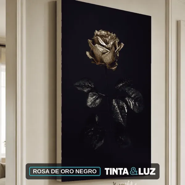 ROSA DE ORO NEGRO