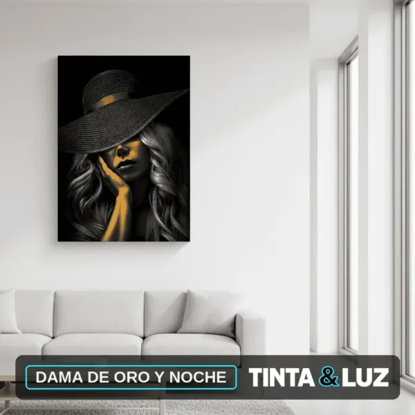 DAMA DE ORO Y NOCHE