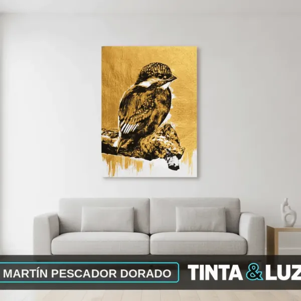 MARTÍN PESCADOR DORADO