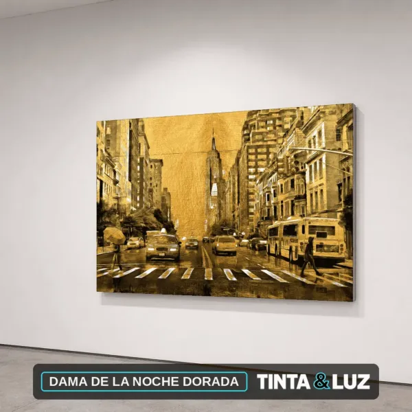 DAMA DE LA NOCHE DORADA