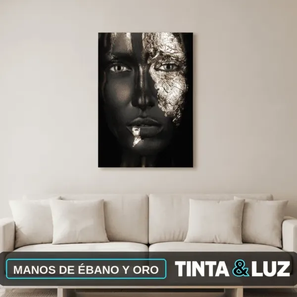 MANOS DE ÉBANO Y ORO