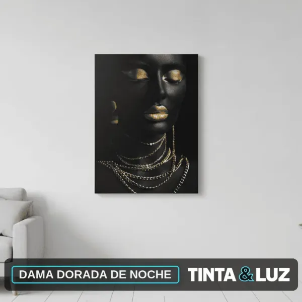 DAMA DORADA DE NOCHE