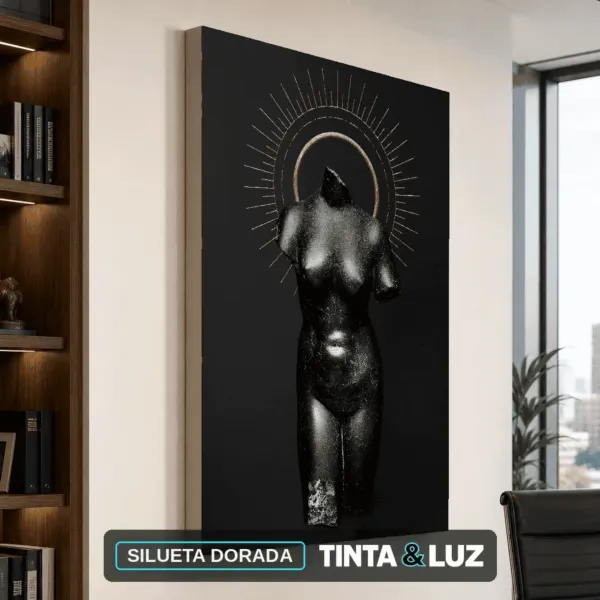 SILUETA DORADA