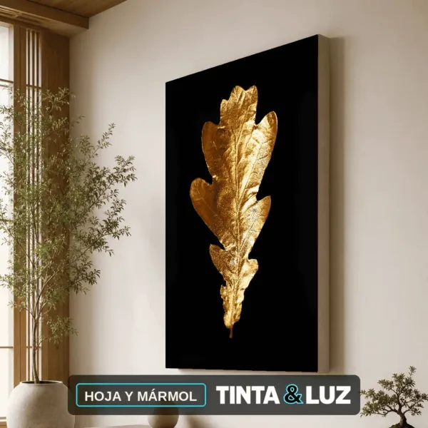 HOJA Y MÁRMOL