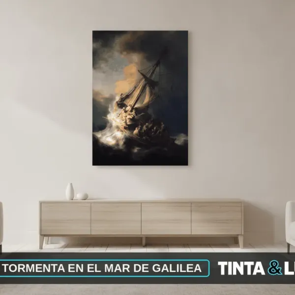 LA TORMENTA EN EL MAR DE GALILEA
