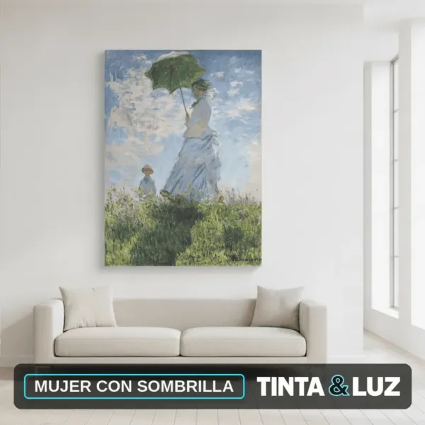 MUJER CON SOMBRILLA