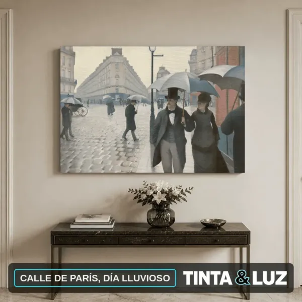 CALLE DE PARÍS, DÍA LLUVIOSO