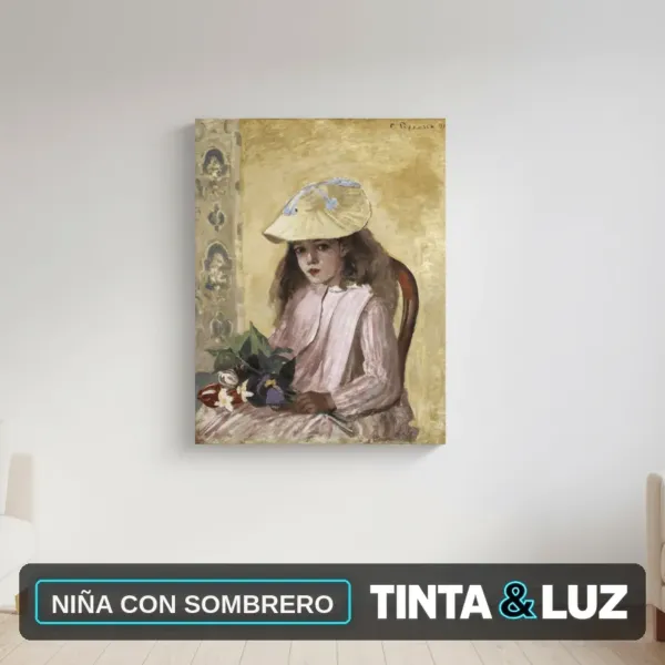 NIÑA CON SOMBRERO