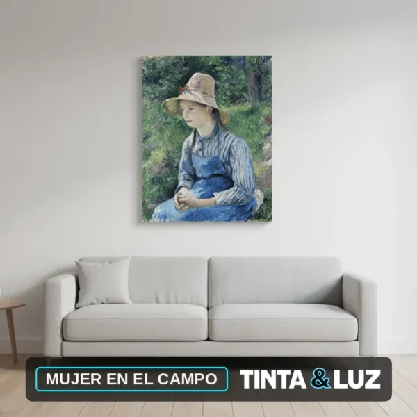 MUJER EN EL CAMPO