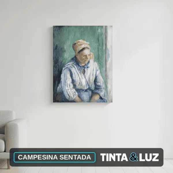 CAMPESINA SENTADA