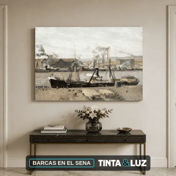 BARCAS EN EL SENA