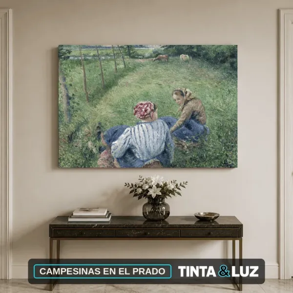 CAMPESINAS EN EL PRADO