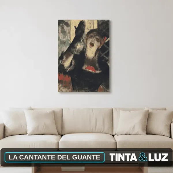 LA CANTANTE DEL GUANTE