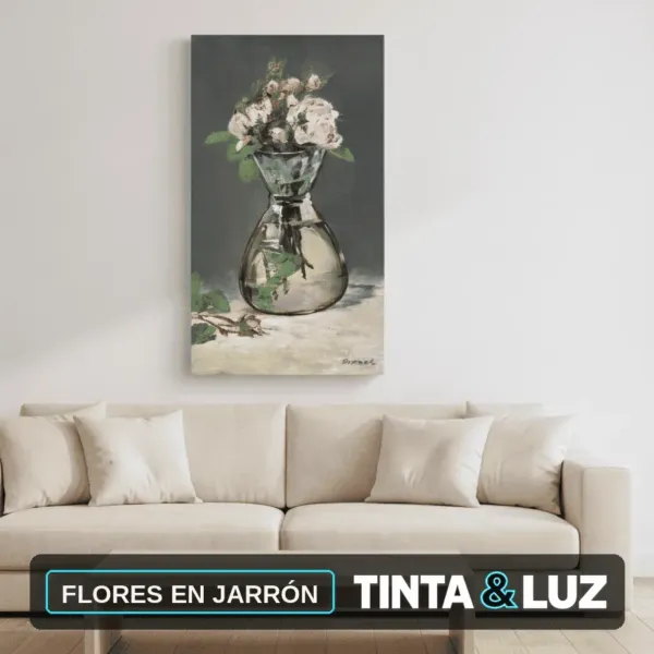 FLORES EN JARRÓN