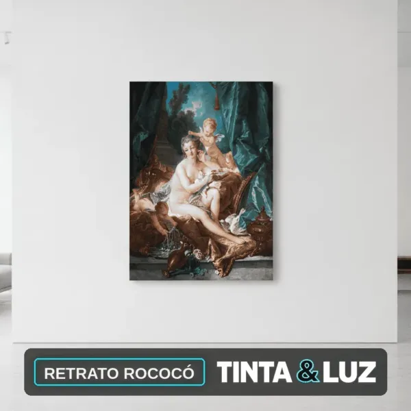 RETRATO ROCOCÓ