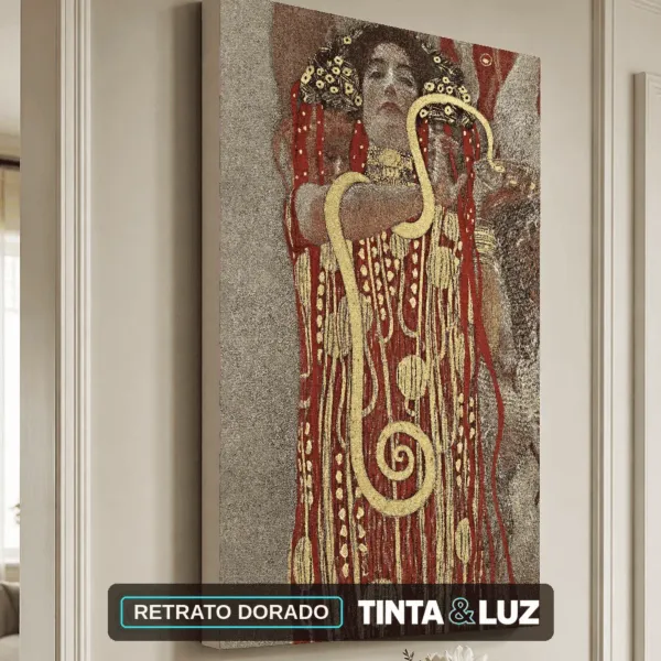 RETRATO DORADO