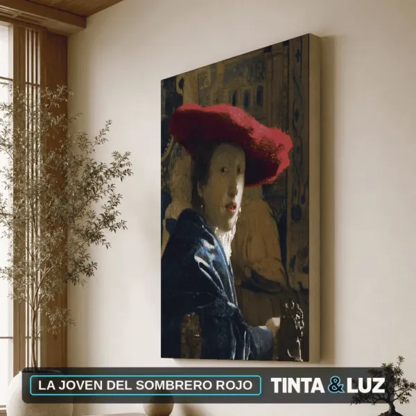 LA JOVEN DEL SOMBRERO ROJO