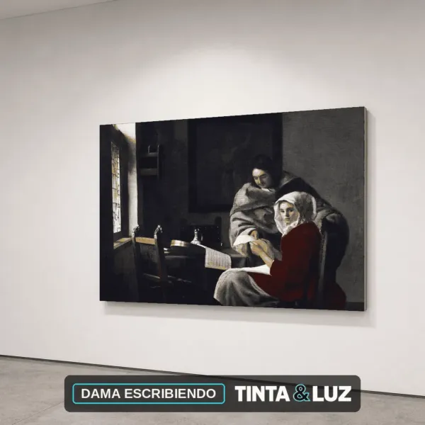 DAMA ESCRIBIENDO