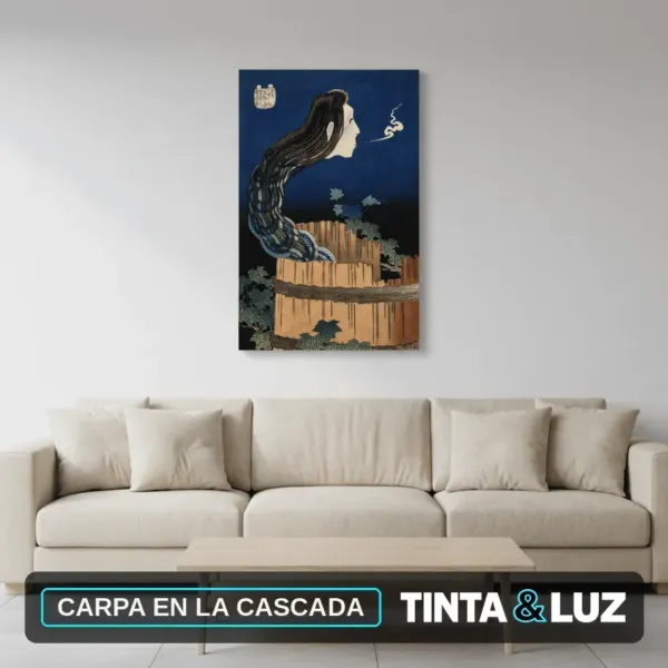 CARPA EN LA CASCADA