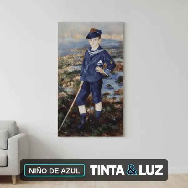 NIÑO DE AZUL