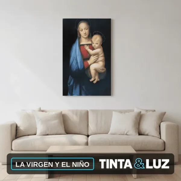 LA VIRGEN Y EL NIÑO