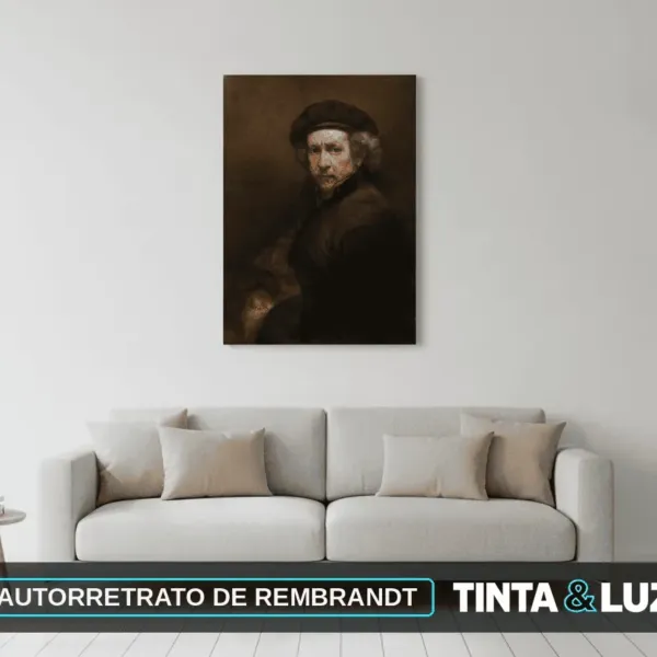 AUTORRETRATO DE REMBRANDT