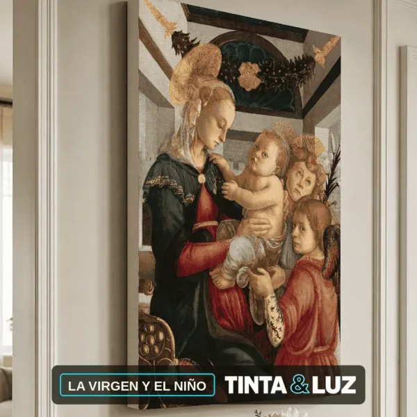 LA VIRGEN Y EL NIÑO
