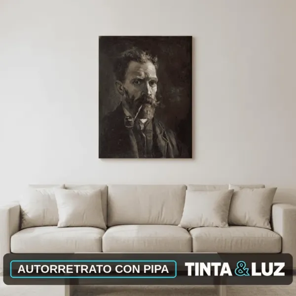 AUTORRETRATO CON PIPA