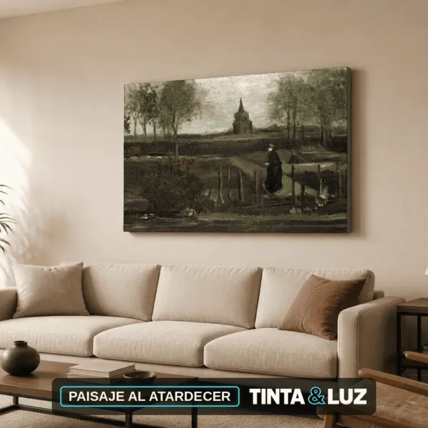 PAISAJE AL ATARDECER