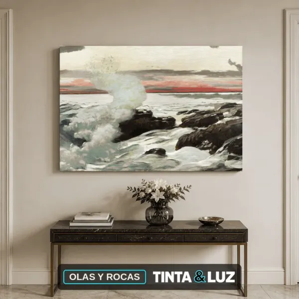 OLAS Y ROCAS