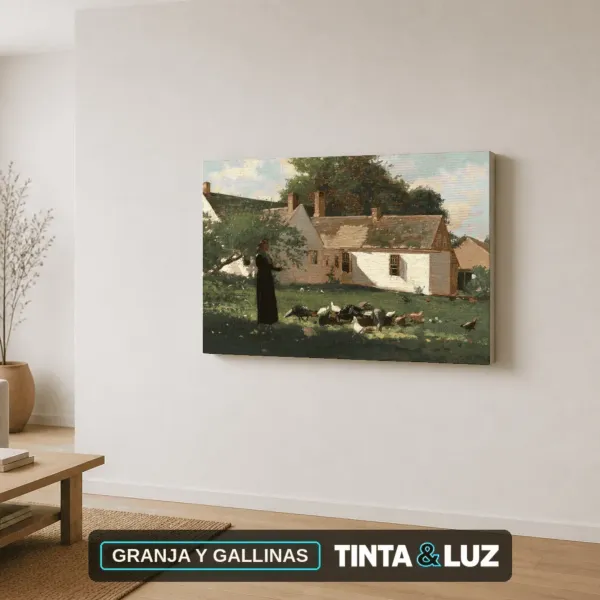 GRANJA Y GALLINAS