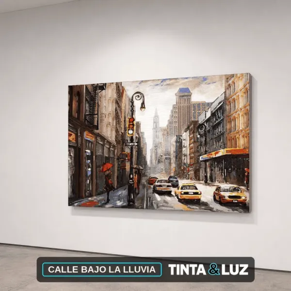 CALLE BAJO LA LLUVIA