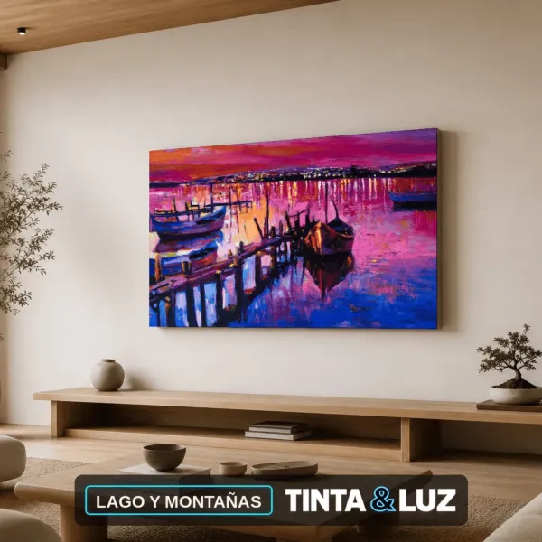 LAGO Y MONTAÑAS