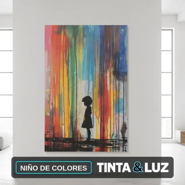 NIÑO DE COLORES