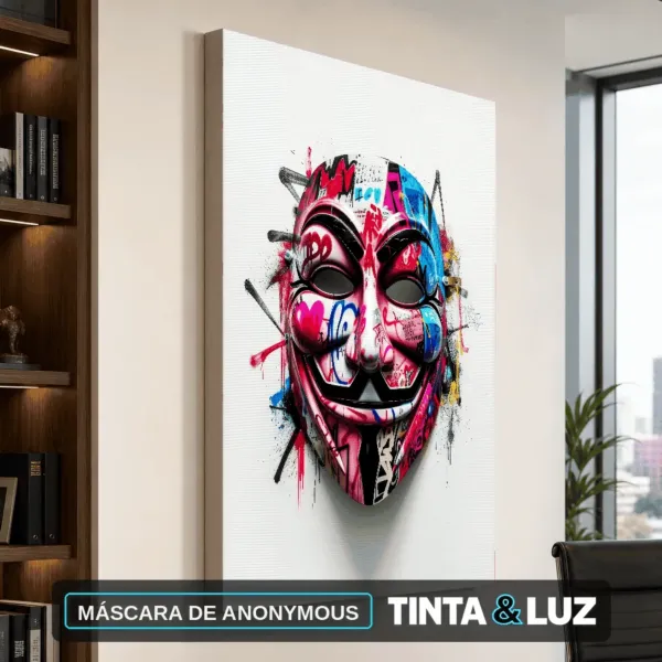 MÁSCARA DE ANONYMOUS