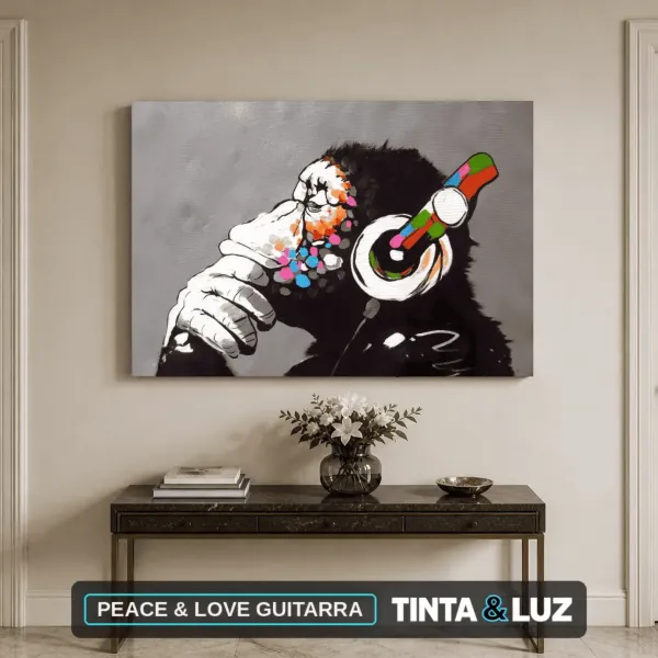 PEACE & LOVE GUITARRA