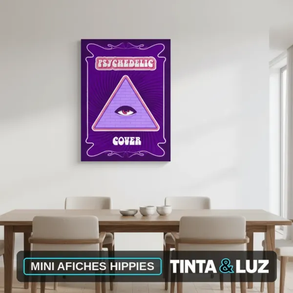 MINI AFICHES HIPPIES